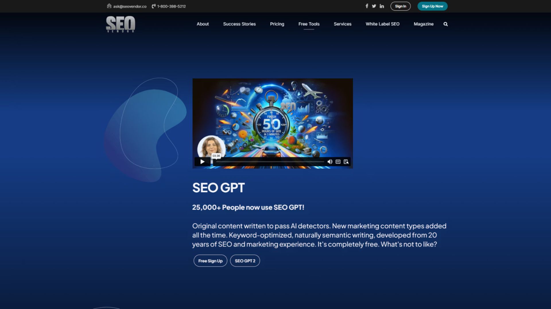 Built-In GPT Store SEO Optimization