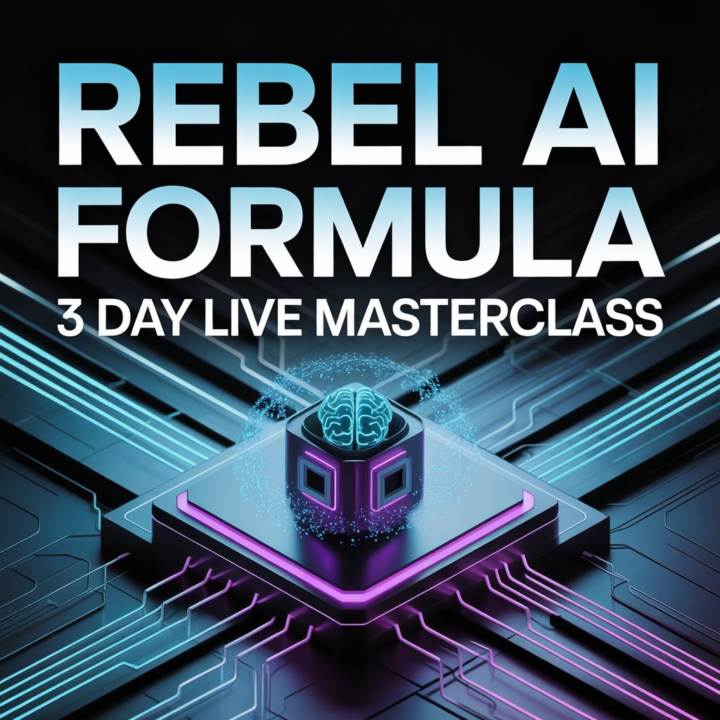 Rebel AI Formula 3 Day LIVE Masterclass