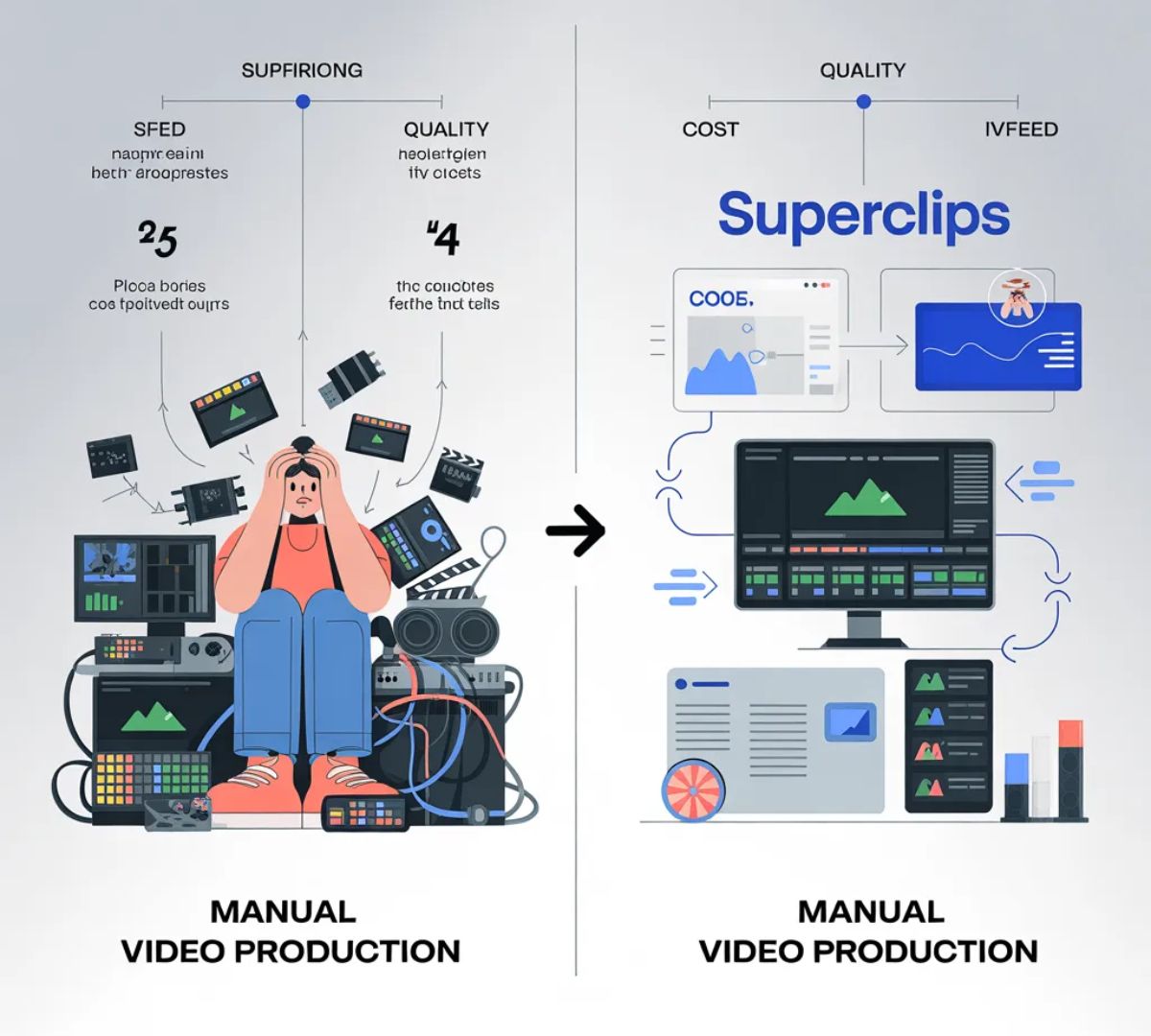 Why Superclips is Better Than Manual Video Production