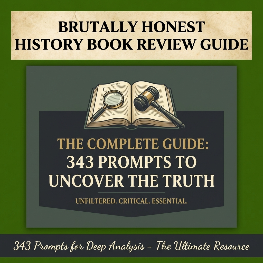 343 Prompts for Brutally Honest History Books