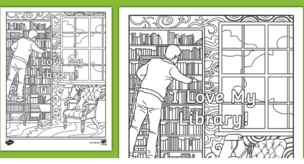 Coloring Book Library