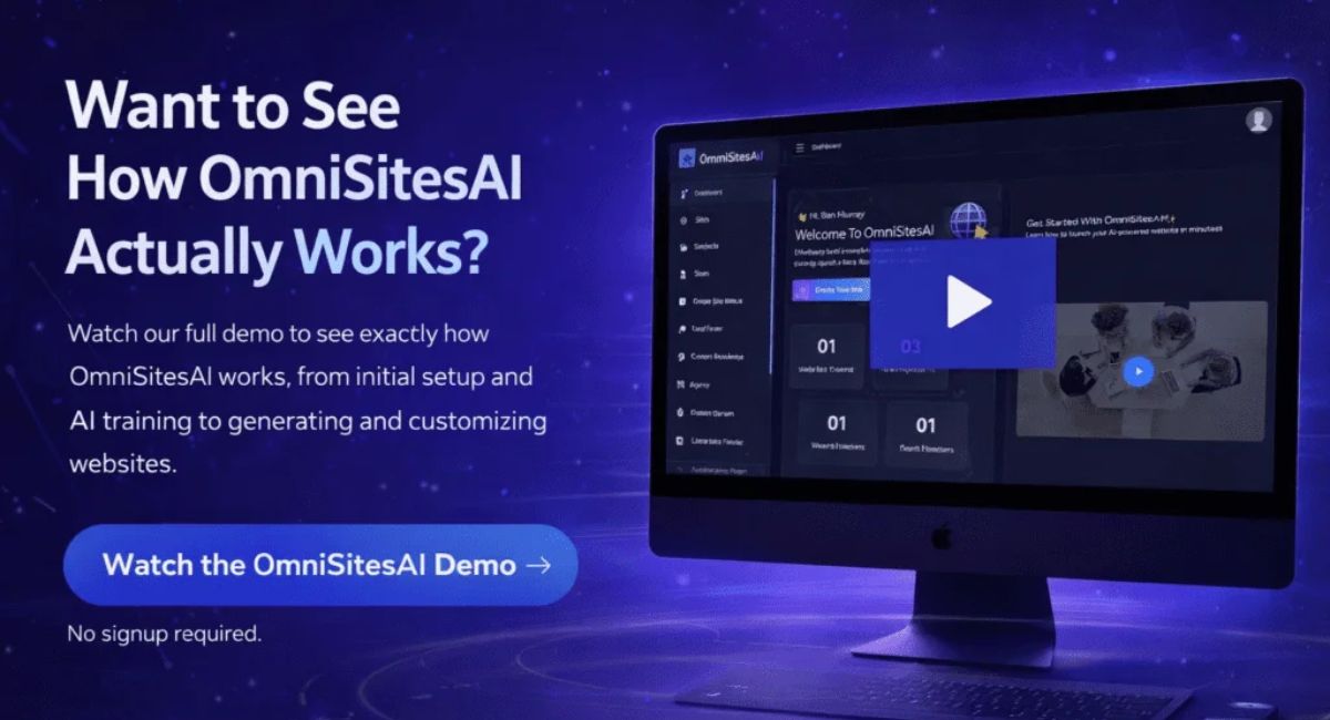 How Does OmniSitesAI Work?