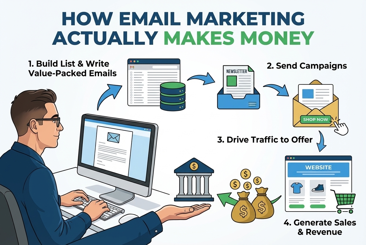 How Email Marketing Actually Makes Money