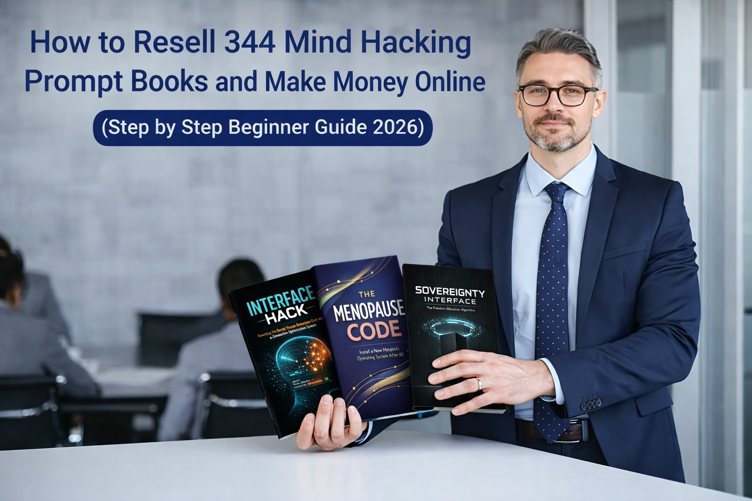 How to Resell 344 Mind Hacking Prompts Books