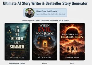 AI Story Writer & Bestseller Story Generator