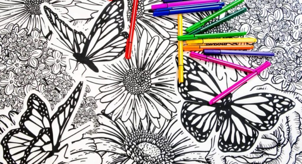 Design of Coloring Books 