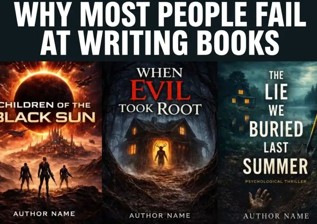 Why Most People Fail at Writing Books 