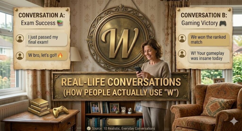 How People Actually Use "W"