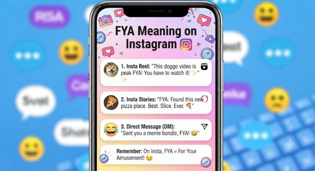 FYA Meaning on Instagram